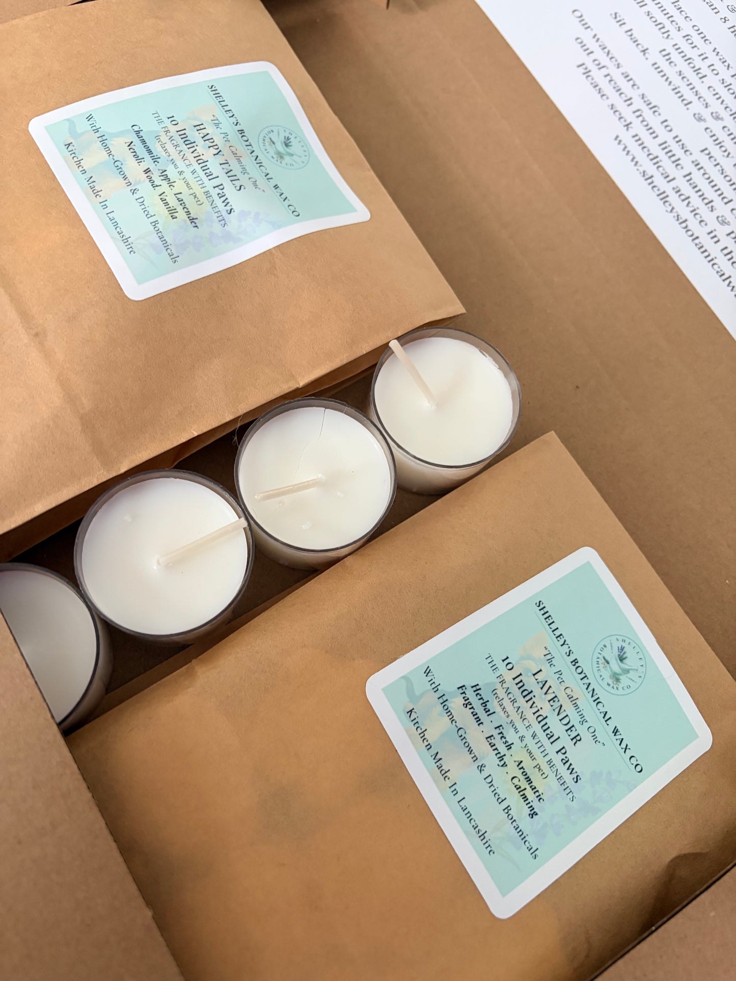 Unscented Vegan Tea-Lights