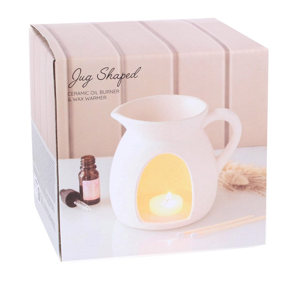 Jug Shaped Ceramic Wax Melter
