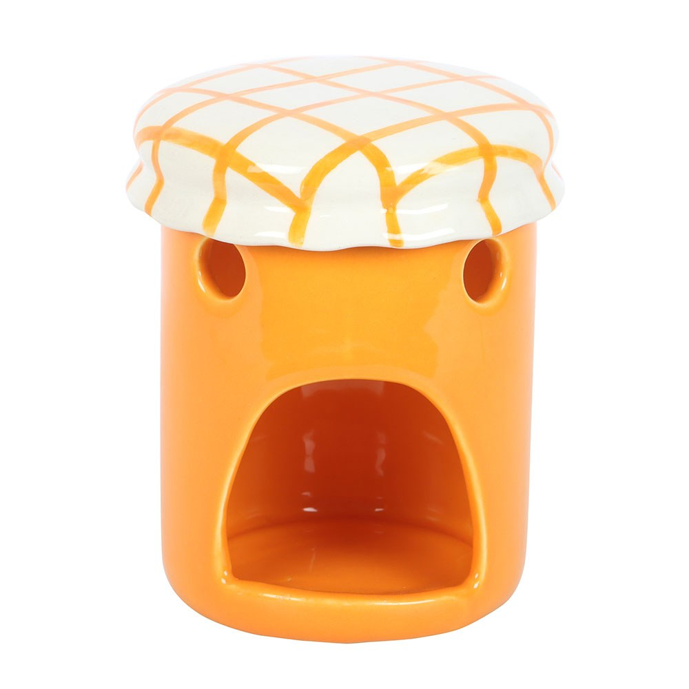 Ceramic Orange Marmalade Shaped Novelty Wax Melter