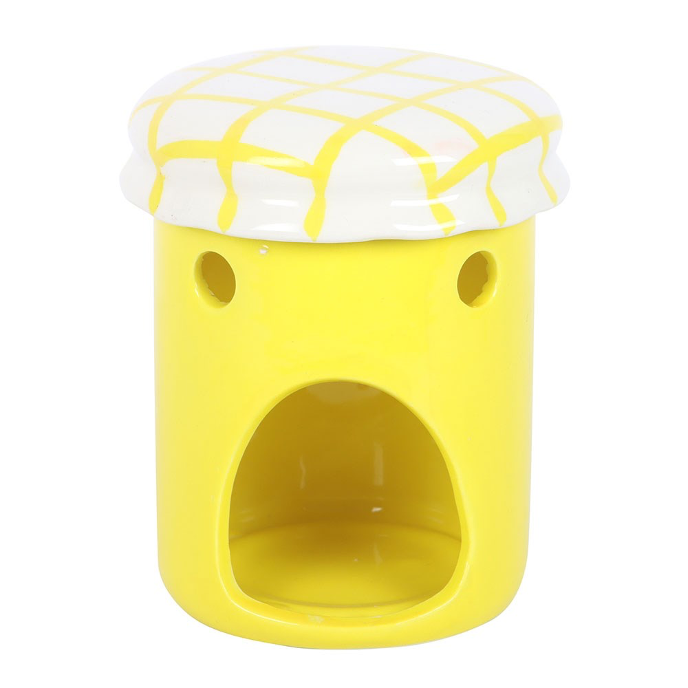 Ceramic Lemon Curd Jar Shaped Novelty Wax Melter