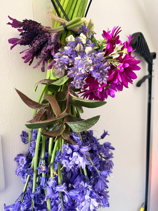 We Grow & Dry Our Own Botanical Decorations