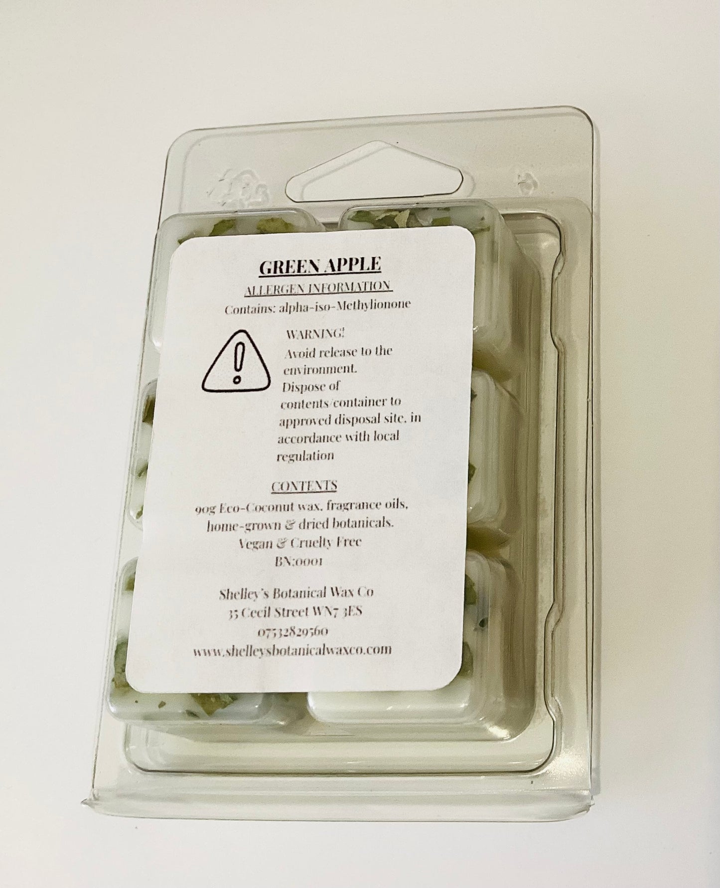 Green Apple Vegan Wax Melt