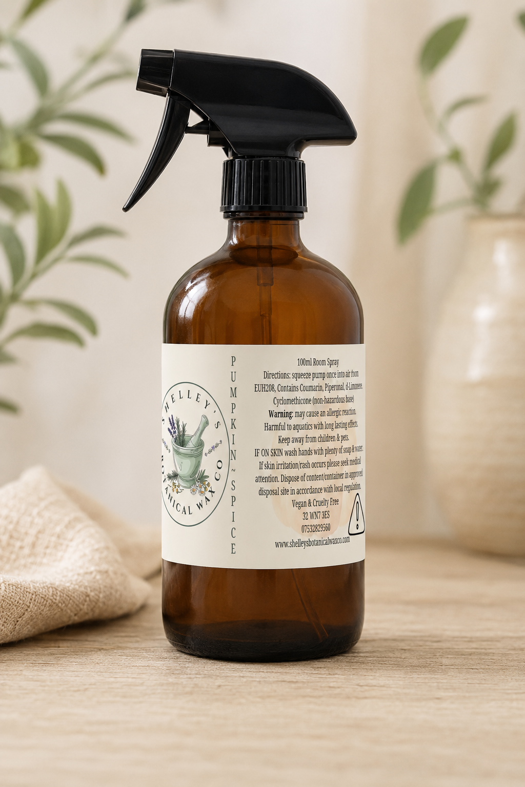 Scented Vegan Room Spray