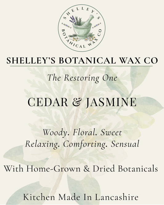 Cedar & Jasmine Vegan Wax Melt