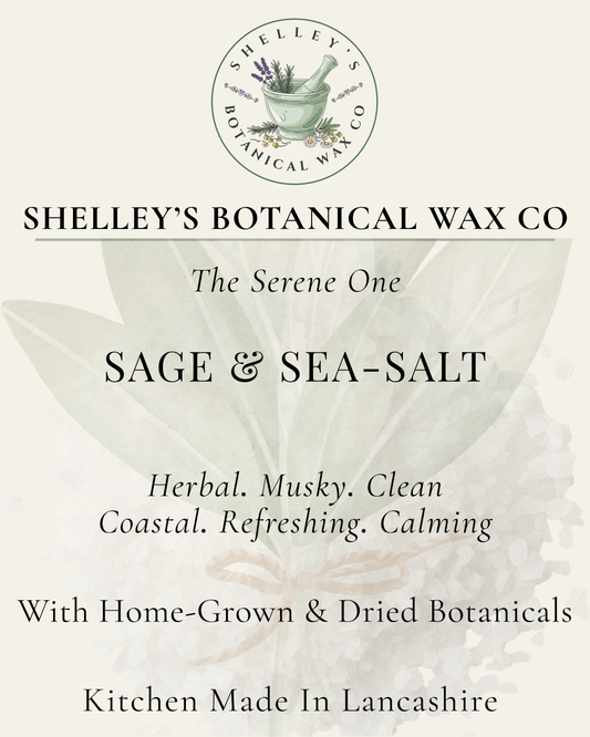 Sage & Sea-Salt Vegan Wax Melt