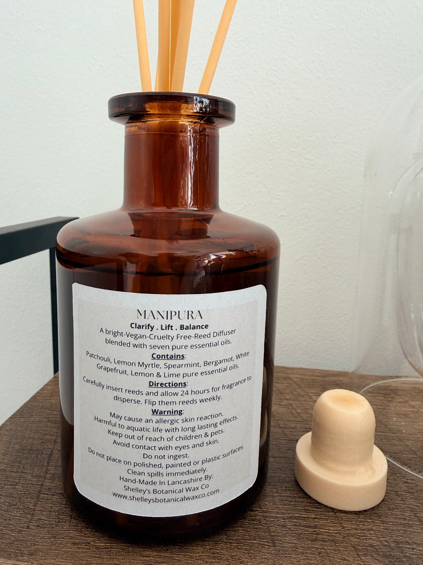 200ml Botanical Reed Diffuser – Apothecary Style