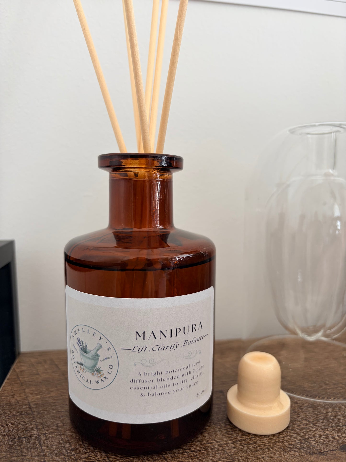 200ml Botanical Reed Diffuser – Apothecary Style