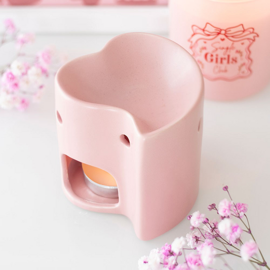 Pink Ceramic Wax Melter