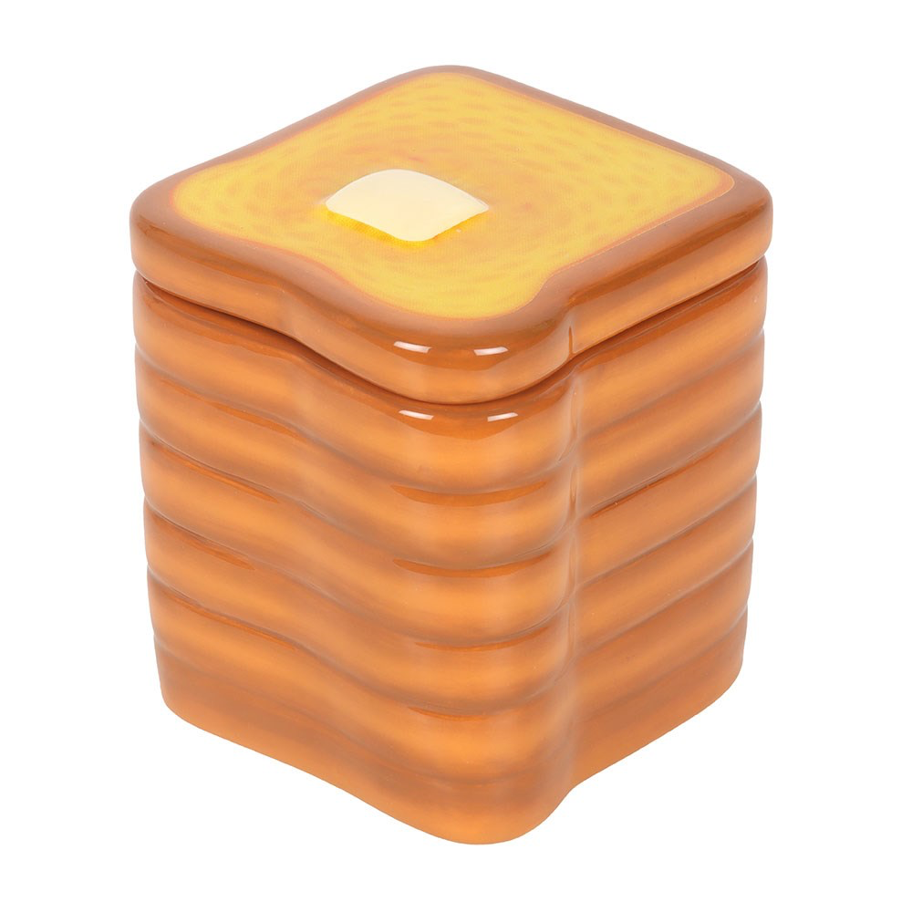 Novelty Ceramic Toast Stack Wax Melter