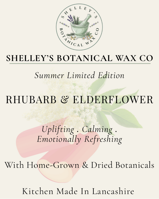 Rhubarb & Elderflower Vegan Wax Melt