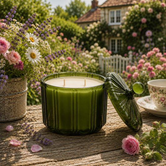 Limited Edition Summer Garden Vegan Wax Candle