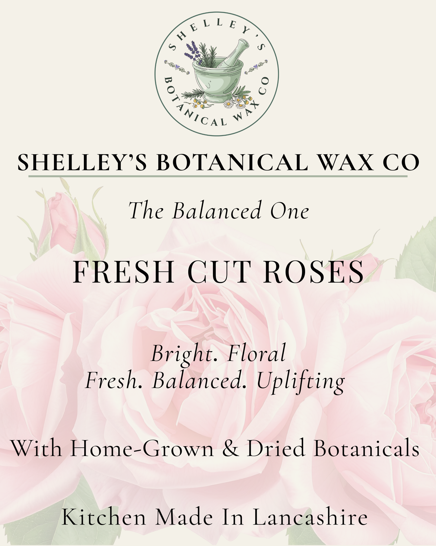 Fresh Cut Roses Vegan Wax Melt
