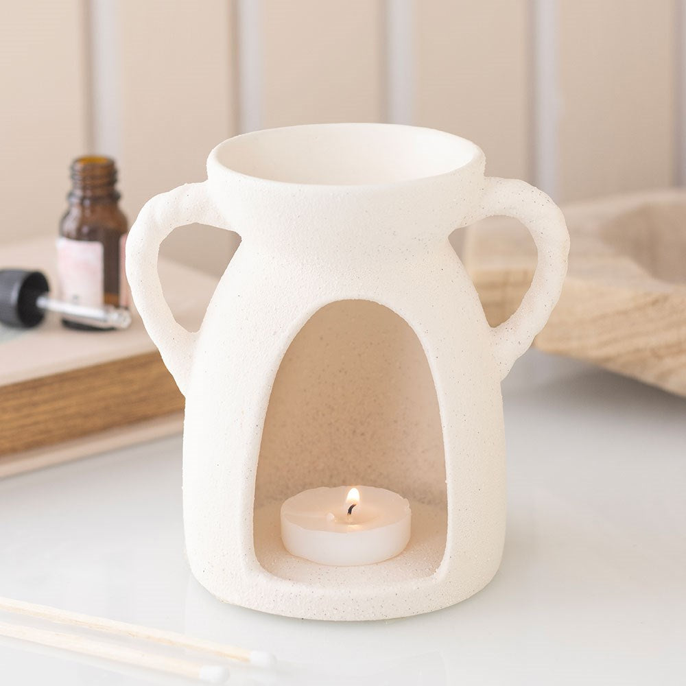 Rope Handled Ceramic Wax Melter