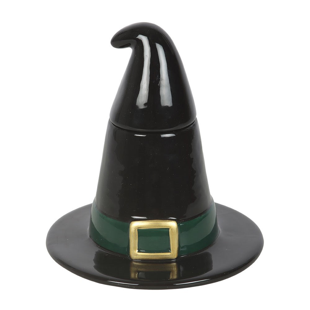 Ceramic Black Witch Hat Wax Melter