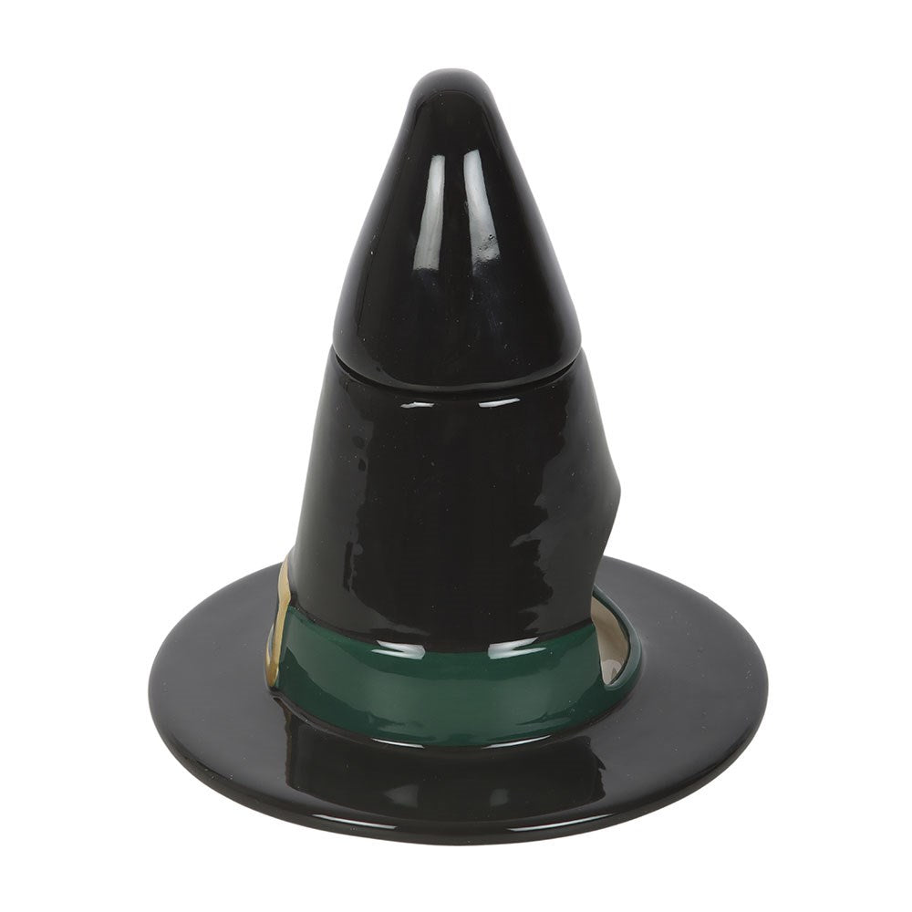 Ceramic Black Witch Hat Wax Melter