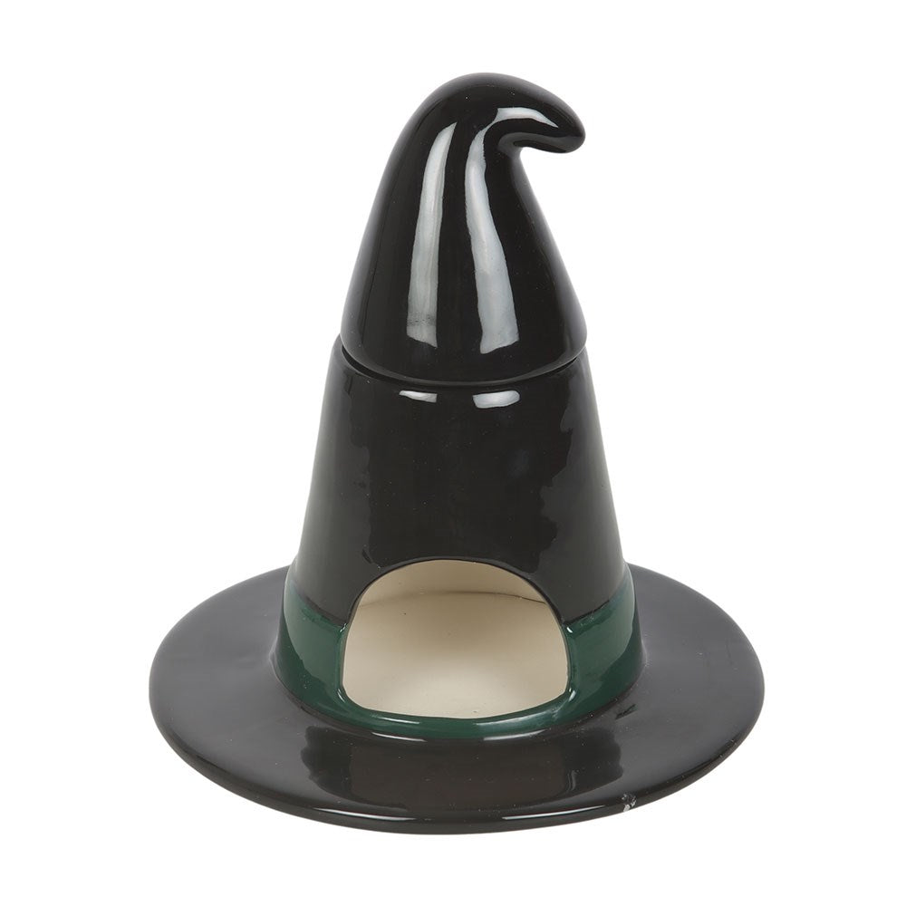 Ceramic Black Witch Hat Wax Melter