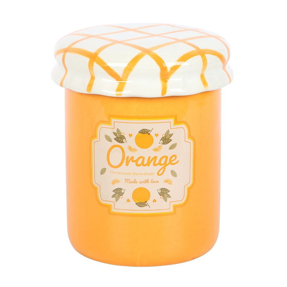 Ceramic Orange Marmalade Shaped Novelty Wax Melter