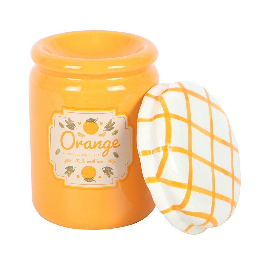 Ceramic Orange Marmalade Shaped Novelty Wax Melter