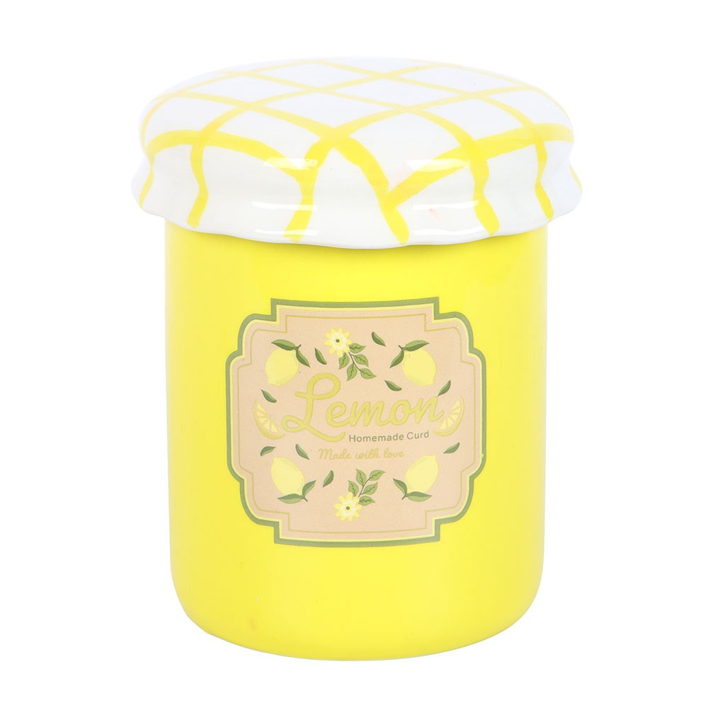 Ceramic Lemon Curd Jar Shaped Novelty Wax Melter